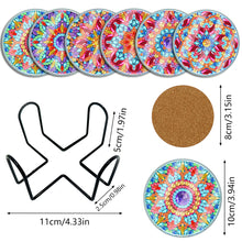 Load image into Gallery viewer, 6pcs Coaster Set Holiday Christmas DIY for Adults and Beginners (BDZ02)
