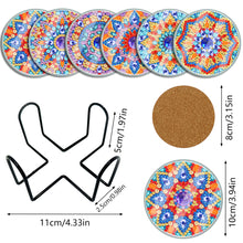 Load image into Gallery viewer, 6pcs Coaster Set Holiday Christmas DIY for Adults and Beginners (BDZ03)

