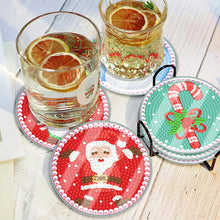 Load image into Gallery viewer, 6pcs Coaster Set Holiday Christmas DIY for Adults and Beginners (BDZ04)
