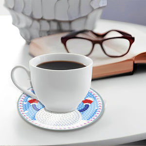 6pcs Coaster Set Holiday Christmas DIY for Adults and Beginners (BDZ04)