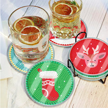 Load image into Gallery viewer, 6pcs Coaster Set Holiday Christmas DIY for Adults and Beginners (BDZ05)
