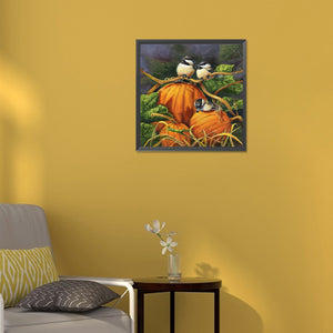 Harvest Melons And Fruits 30*30CM(Canvas) Full Round Drill Diamond Painting