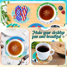 Load image into Gallery viewer, DIY Diamond Art Crafts Scenenry 8pcs Diamond Paintings Kits (Beach Slippers)
