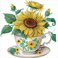 Load image into Gallery viewer, Sunflower 30*30CM(Canvas) Partial Special Shaped Drill Diamond Painting
