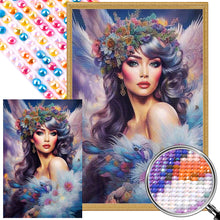 Load image into Gallery viewer, Angel Girl 40*60CM(Picture) Full Round Drill Diamond Painting
