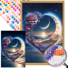 Load image into Gallery viewer, Love Flowers 40*60CM(Picture) Full Round Drill Diamond Painting
