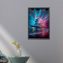 Load image into Gallery viewer, Beach Sky 40*60CM(Picture) Full Round Drill Diamond Painting
