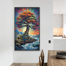 Load image into Gallery viewer, Big Tree By The Water 40*70CM(Picture) Full Round Drill Diamond Painting
