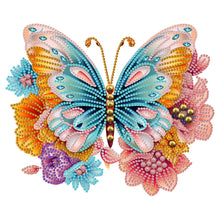 Load image into Gallery viewer, Garden Butterfly 30*30CM(Canvas) Partial Special Shaped Drill Diamond Painting

