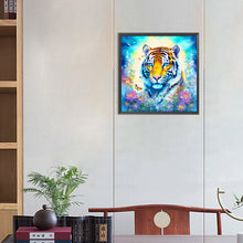 Load image into Gallery viewer, Jungle Tiger 30*30CM(Canvas) Full Round Drill Diamond Painting
