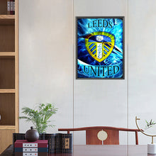 Load image into Gallery viewer, Leeds United Football Club 40*50CM(Canvas) Full Round Drill Diamond Painting
