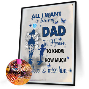 Confession To Parents 30*40CM(Canvas) Full Round Drill Diamond Painting