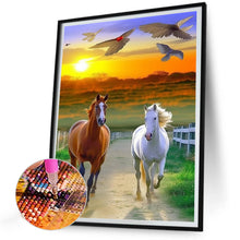 Load image into Gallery viewer, Horse 30*40CM(Canvas) Full Round Drill Diamond Painting
