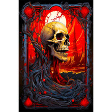 Load image into Gallery viewer, Skulls Growing From The Bloodbath 40*60CM(Canvas) Full Round Drill Diamond Painting
