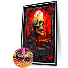 Load image into Gallery viewer, Skulls Growing From The Bloodbath 40*60CM(Canvas) Full Round Drill Diamond Painting
