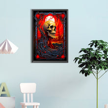 Load image into Gallery viewer, Skulls Growing From The Bloodbath 40*60CM(Canvas) Full Round Drill Diamond Painting
