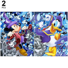 Load image into Gallery viewer, Donald Duck And Mickey Mouse 30*40CM(Canvas) Full Round Drill Diamond Painting
