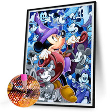 Load image into Gallery viewer, Donald Duck And Mickey Mouse 30*40CM(Canvas) Full Round Drill Diamond Painting

