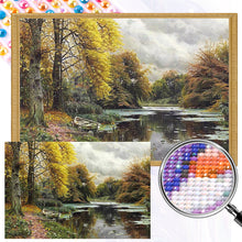 Load image into Gallery viewer, Landscape 60*40CM(Picture) Full Round Drill Diamond Painting
