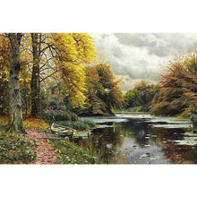 Load image into Gallery viewer, Landscape 60*40CM(Picture) Full Round Drill Diamond Painting
