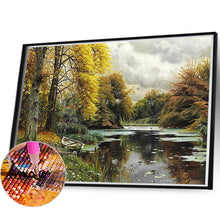 Load image into Gallery viewer, Landscape 60*40CM(Picture) Full Round Drill Diamond Painting
