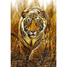 Load image into Gallery viewer, Tiger 50*70CM(Picture) Full Round Drill Diamond Painting

