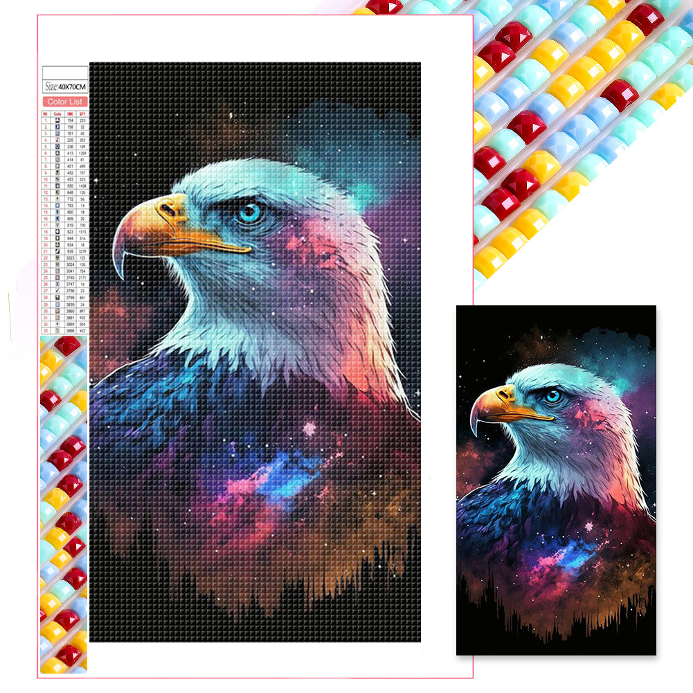 Eagle 40*70CM(Picture) Full Square Drill Diamond Painting