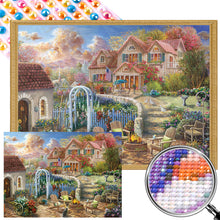 Load image into Gallery viewer, Villa Manor 40*55CM(Picture) Full Round Drill Diamond Painting
