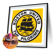 Load image into Gallery viewer, Boston United Football Club 35*35CM(Canvas) Full Round Drill Diamond Painting
