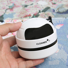 Load image into Gallery viewer, Desk Dust Sweeper Strong Suction Desktop Vacuum Cleaner for Home Keyboard School
