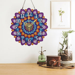 5D DIY Crystal Diamond Clock Handmade Mandala Gifts & Souvenirs (#3)