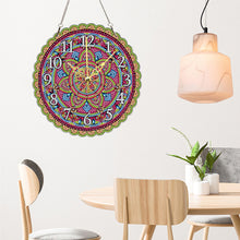 Load image into Gallery viewer, 5D DIY Crystal Diamond Clock Handmade Mandala Gifts &amp; Souvenirs(#6)
