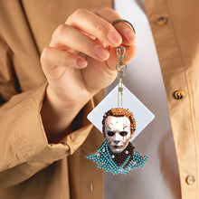 Load image into Gallery viewer, Diamond Full Drill Diamond Keyring 5PCS DIY Keychain Double Sided (#2)
