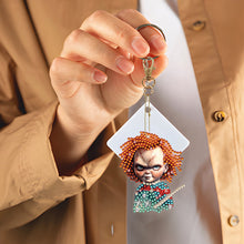 Load image into Gallery viewer, Diamond Full Drill Diamond Keyring 5PCS DIY Keychain Double Sided (#3)
