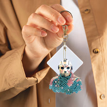 Load image into Gallery viewer, Diamond Full Drill Diamond Keyring 5PCS DIY Keychain Double Sided (#4)
