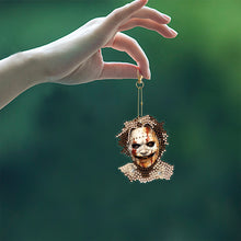 Load image into Gallery viewer, Diamond Full Drill Diamond Keyring 5PCS DIY Keychain Double Sided (#5)
