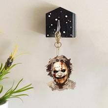 Load image into Gallery viewer, Diamond Full Drill Diamond Keyring 5PCS DIY Keychain Double Sided (#5)
