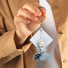 Load image into Gallery viewer, Diamond Full Drill Diamond Keyring 5PCS DIY Keychain Double Sided (#11)
