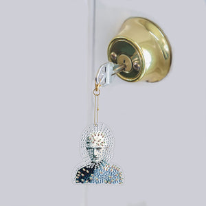 Diamond Full Drill Diamond Keyring 5PCS DIY Keychain Double Sided (#11)