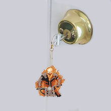 Load image into Gallery viewer, Diamond Full Drill Diamond Keyring 5PCS DIY Keychain Double Sided (#12)

