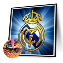 Load image into Gallery viewer, Real Madrid Football Club 30*30CM(Canvas) Full Round Drill Diamond Painting
