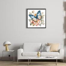 Load image into Gallery viewer, Butterfly 30*30CM(Canvas) Full Round Drill Diamond Painting
