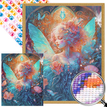 Load image into Gallery viewer, Butterfly Garden Girl 40*50CM(Picture) Full Round Drill Diamond Painting
