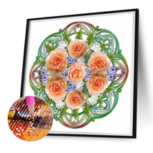 Load image into Gallery viewer, Mandala Bouquet 30*30CM(Canvas) Full Round Drill Diamond Painting
