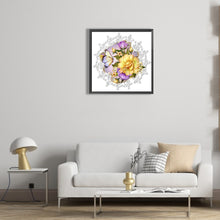 Load image into Gallery viewer, Mandala Bouquet 30*30CM(Canvas) Full Round Drill Diamond Painting
