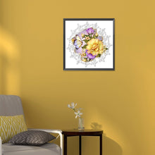 Load image into Gallery viewer, Mandala Bouquet 30*30CM(Canvas) Full Round Drill Diamond Painting
