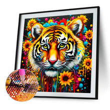 Load image into Gallery viewer, Sunflower Tiger 40*40CM(Picture) Full Square Drill Diamond Painting
