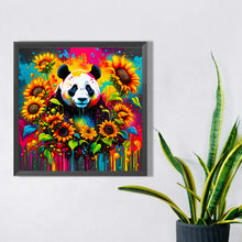 Load image into Gallery viewer, Sunflower Panda 40*40CM(Picture) Full Square Drill Diamond Painting
