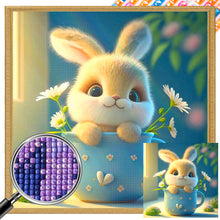 Load image into Gallery viewer, Cup Rabbit 40*40CM(Picture) Full Square Drill Diamond Painting
