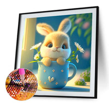 Load image into Gallery viewer, Cup Rabbit 40*40CM(Picture) Full Square Drill Diamond Painting
